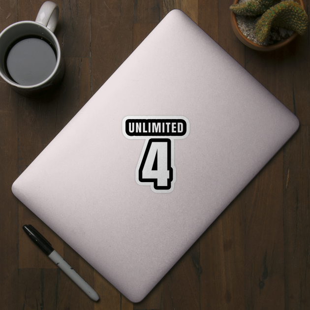 UNLIMITED NUMBER 4 FRONT-PRINT by mn9